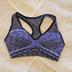 PINK push up sports bra